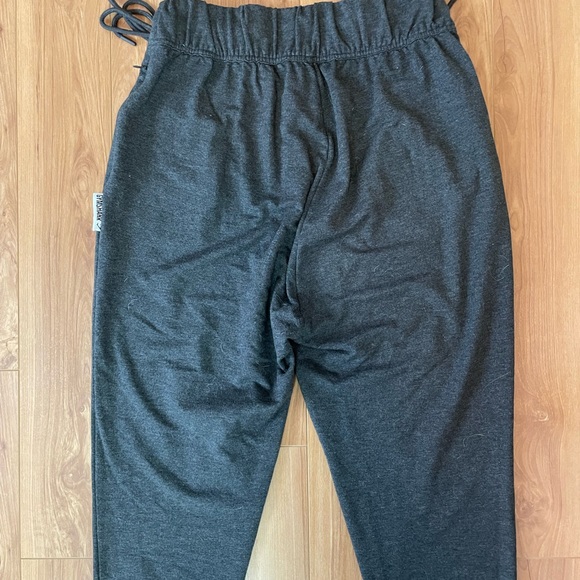 Gymshark Slounge Cinched joggers - black marl - size Large - Picture 3 of 7